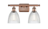 Bathroom Fixtures Two Lights by Innovations ( 405 | 516-2W-AC-G382 Ballston ) 