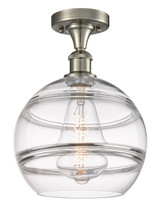 Semi-Flush Mts. Glass Down by Innovations ( 405 | 516-1C-SN-G556-10CL Ballston ) 