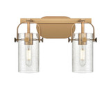 Bathroom Fixtures Two Lights by Innovations ( 405 | 423-2W-BB-G423-7SDY Downtown Urban ) 