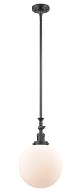 Mini Pendants Glass Down by Innovations ( 405 | 206-OB-G201-10-LED Franklin Restoration ) 