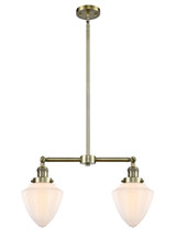 Linear/Island 2 Light Bar by Innovations ( 405 | 209-AB-G661-7-LED Franklin Restoration ) 