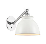 Sconces Metal by Innovations ( 405 | 317-1W-PC-M14-W-LED Ballston ) 