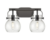 Bathroom Fixtures Two Lights by Innovations ( 405 | 423-2W-BK-G410-6SDY Downtown Urban ) 
