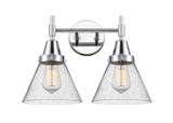 Bathroom Fixtures Two Lights by Innovations ( 405 | 447-2W-PC-G44-LED Caden ) 