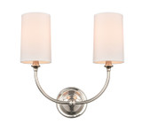 Sconces Double Candle by Innovations ( 405 | 372-2W-PN-S1 Giselle ) 