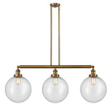 Linear/Island 3 Light Bar by Innovations ( 405 | 213-BB-G204-12-LED Franklin Restoration ) 