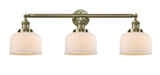 Bathroom Fixtures Three Lights by Innovations ( 405 | 205-AB-G71 Franklin Restoration ) 