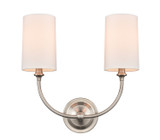 Sconces Double Candle by Innovations ( 405 | 372-2W-SN-S1-LED Giselle ) 