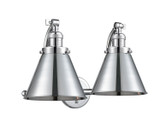 Bathroom Fixtures Two Lights by Innovations ( 405 | 515-2W-PC-M13-PC-LED Franklin Restoration ) 