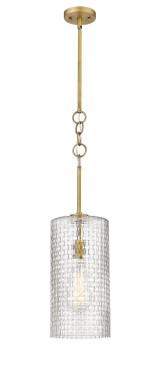 Mini Pendants Glass Down by Innovations ( 405 | 380-1S-BB-G380-8CL-BB-95-LED Wexford ) 