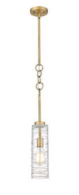 Mini Pendants Glass Down by Innovations ( 405 | 380-1S-BB-G381-4CL-LED Wexford ) 