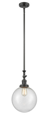 Mini Pendants Glass Down by Innovations ( 405 | 206-OB-G204-10-LED Franklin Restoration ) 