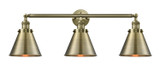 Bathroom Fixtures Three Lights by Innovations ( 405 | 205-AB-M13-AB Franklin Restoration ) 