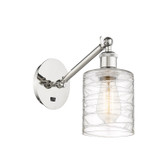 Sconces Single Glass by Innovations ( 405 | 317-1W-PN-G1113-LED Ballston ) 
