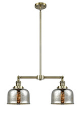 Mid. Chandeliers Glass Down by Innovations ( 405 | 209-AB-G78-LED Franklin Restoration ) 
