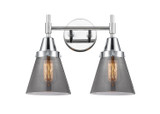 Bathroom Fixtures Two Lights by Innovations ( 405 | 447-2W-PC-G63-LED Caden ) 