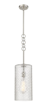 Mini Pendants Glass Down by Innovations ( 405 | 380-1S-SN-G380-8CL-BB-95-LED Wexford ) 