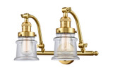 Bathroom Fixtures Two Lights by Innovations ( 405 | 515-2W-SG-G182S Franklin Restoration ) 
