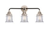 Bathroom Fixtures Three Lights by Innovations ( 405 | 288-3W-BPN-G182S-LED Nouveau 2 ) 