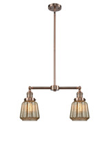 Linear/Island 2 Light Bar by Innovations ( 405 | 209-AC-G146-LED Franklin Restoration ) 