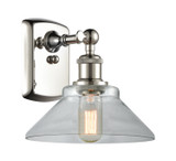 Sconces Single Glass by Innovations ( 405 | 516-1W-PN-G132 Ballston ) 