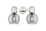 Bathroom Fixtures Two Lights by Innovations ( 405 | 464-2W-PN-G464B-7SM Downtown Urban ) 