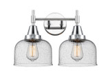 Bathroom Fixtures Two Lights by Innovations ( 405 | 447-2W-PC-G74-LED Caden ) 