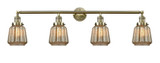 Bathroom Fixtures Four Lights by Innovations ( 405 | 215-AB-G146 Franklin Restoration ) 