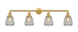 Bathroom Fixtures Four Lights by Innovations ( 405 | 215-SG-G142-LED Franklin Restoration ) 