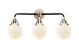 Bathroom Fixtures Three Lights by Innovations ( 405 | 288-3W-BPN-G201-6-LED Nouveau 2 ) 