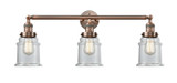 Bathroom Fixtures Three Lights by Innovations ( 405 | 205-AC-G182-LED Franklin Restoration ) 