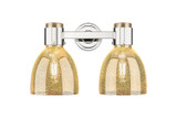 Bathroom Fixtures Two Lights by Innovations ( 405 | 464-2W-PN-G464D-7ME Downtown Urban ) 