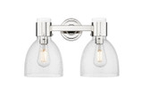 Bathroom Fixtures Two Lights by Innovations ( 405 | 464-2W-PN-G464D-7SDY Downtown Urban ) 