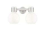 Bathroom Fixtures Two Lights by Innovations ( 405 | 464-2W-SN-G464B-7GW Downtown Urban ) 