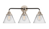 Bathroom Fixtures Three Lights by Innovations ( 405 | 288-3W-BPN-G42-LED Nouveau 2 ) 