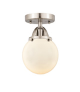 Semi-Flush Mts. Cage by Innovations ( 405 | 288-1C-SN-G201-6 Nouveau 2 ) 
