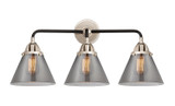 Bathroom Fixtures Three Lights by Innovations ( 405 | 288-3W-BPN-G43 Nouveau 2 ) 