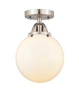 Semi-Flush Mts. Glass Down by Innovations ( 405 | 288-1C-SN-G201-8 Nouveau 2 ) 