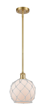 Mini Pendants Glass Down by Innovations ( 405 | 516-1S-SG-G121-8RW-LED Ballston ) 
