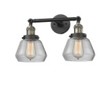 Bathroom Fixtures Two Lights by Innovations ( 405 | 208-BAB-G172 Franklin Restoration ) 