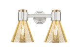 Bathroom Fixtures Two Lights by Innovations ( 405 | 464-2W-SN-G464C-7ME Downtown Urban ) 
