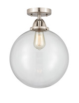 Semi-Flush Mts. Glass Down by Innovations ( 405 | 288-1C-SN-G202-12 Nouveau 2 ) 