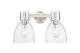 Bathroom Fixtures Two Lights by Innovations ( 405 | 464-2W-SN-G464D-7SDY Downtown Urban ) 