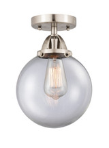 Semi-Flush Mts. Glass Down by Innovations ( 405 | 288-1C-SN-G202-8-LED Nouveau 2 ) 