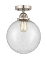 Semi-Flush Mts. Glass Down by Innovations ( 405 | 288-1C-SN-G204-10 Nouveau 2 ) 