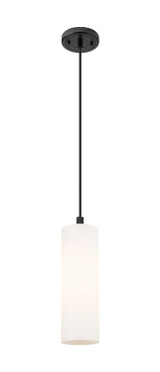Mini Pendants Glass Down by Innovations ( 405 | 434-1P-BK-G434-12WH Downtown Urban ) 
