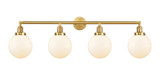 Bathroom Fixtures Four Lights by Innovations ( 405 | 215-SG-G201-8 Franklin Restoration ) 