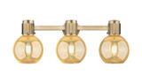 Bathroom Fixtures Three Lights by Innovations ( 405 | 464-3W-BB-G464B-7ME Downtown Urban ) 