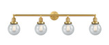 Bathroom Fixtures Four Lights by Innovations ( 405 | 215-SG-G204-6 Franklin Restoration ) 