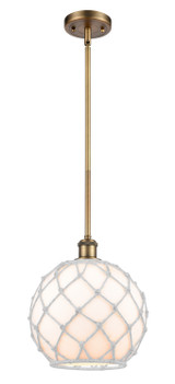 Mini Pendants Glass Down by Innovations ( 405 | 516-1S-BB-G121-10RW Ballston ) 